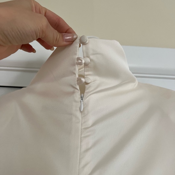 Agnes Maxi Dress in Shell White - Picture 6 of 16